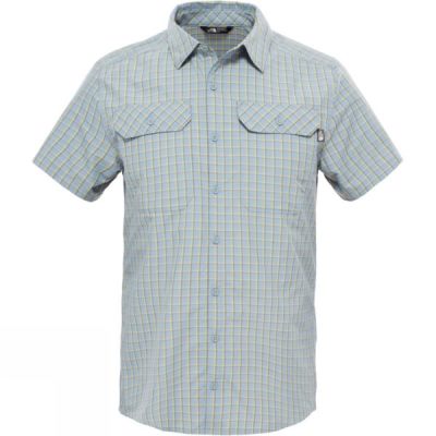 Camisa The North Face Manga Corta Pine Knot Hombre Gris - Chile XMR437519